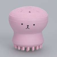 Wholesale portable waterproof silicone facial wash brush cleanser