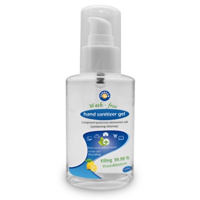 private label portable scented gel aloe vera hand sanitizer waterless